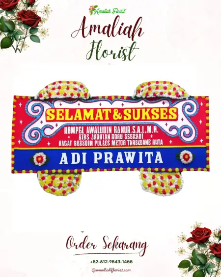 Papan Bunga Ucapan Selamat Selamat